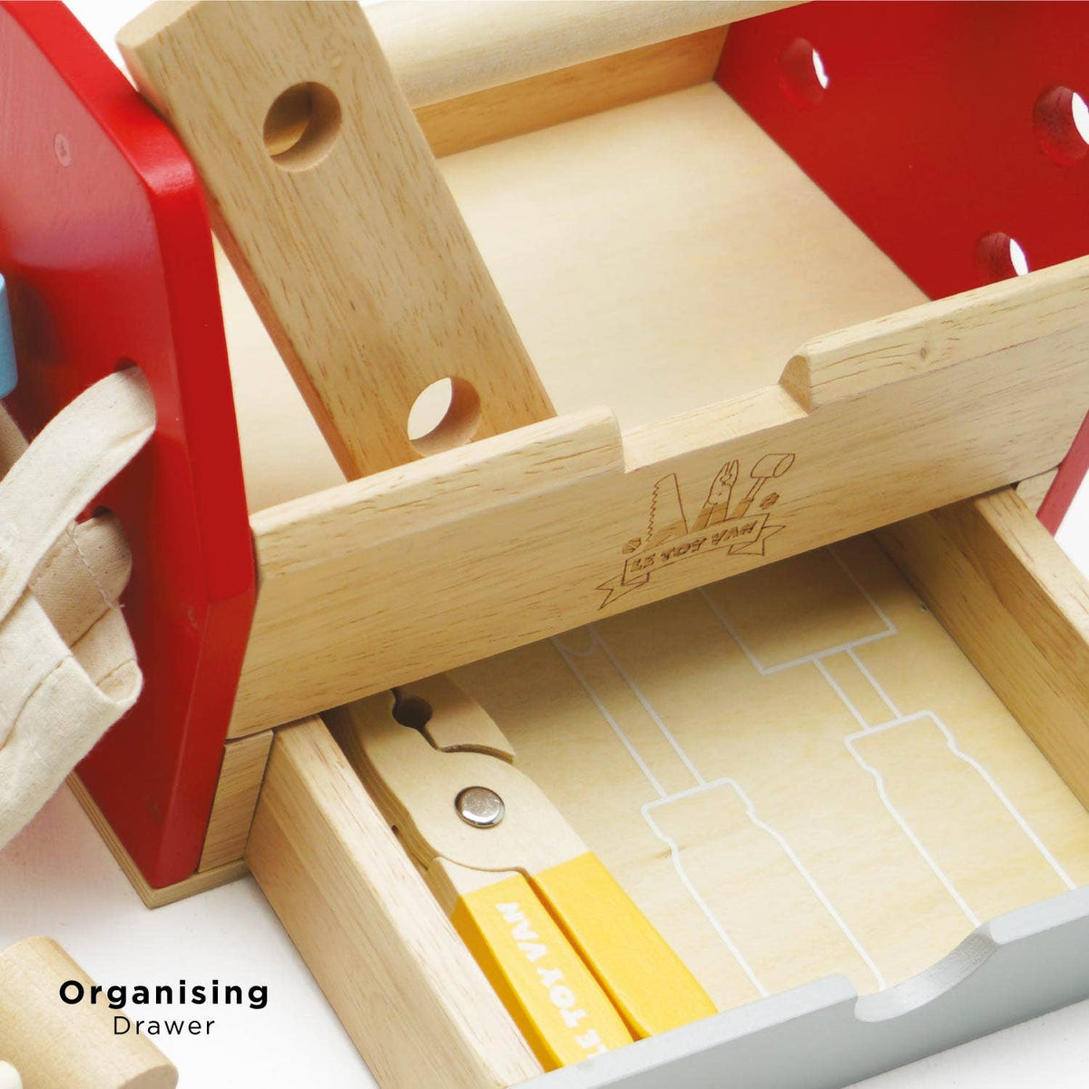 TOOL BOX &amp; WOODEN TOOLS