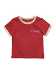 HOWDY VINTAGE RINGER - RED