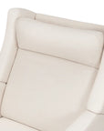 KIWI DELUXE POWER RECLINER AND SWIVEL GLIDER with Heat and Massage - Performance Cream Eco-Weave