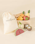 WOODEN FRUITS PLAYSET