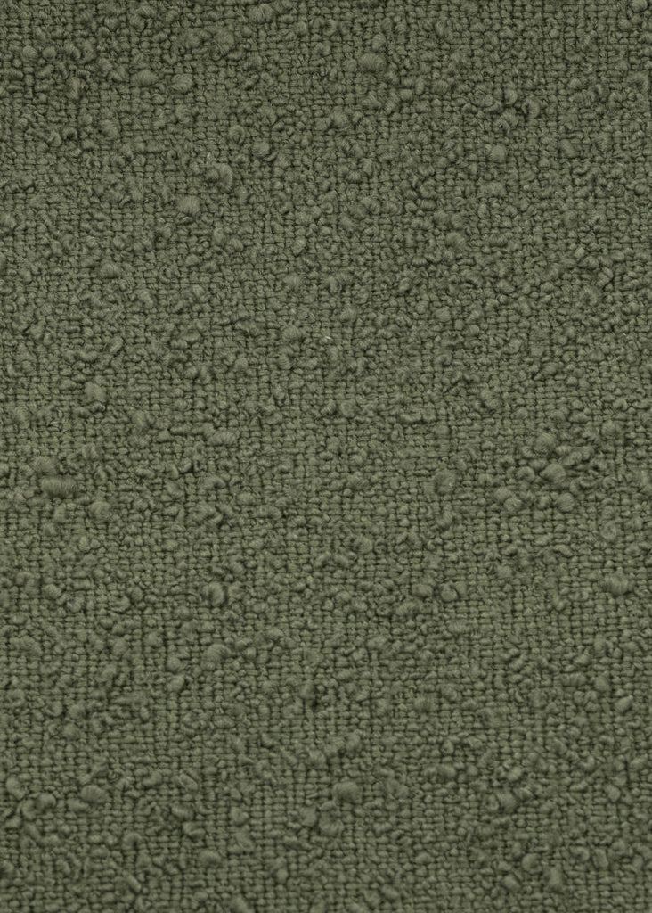 Textured green fabric pattern