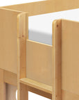 LIDO WAVE CONVERTIBLE BUNK BED - HONEY