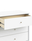 PALMA 3 DRAWER ASSEMBLED DRESSER - WHITE