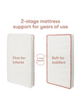AVOCADO DUAL STAGE CRIB MATTRESS