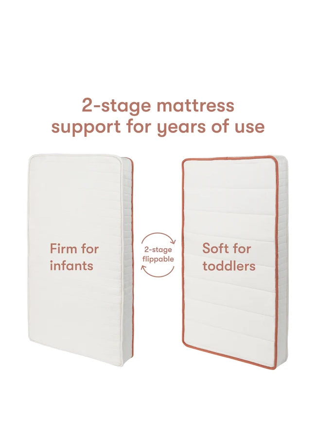 AVOCADO DUAL STAGE CRIB MATTRESS