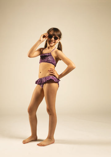 DOLISIE PAISLEY BIKINI - PURPLE