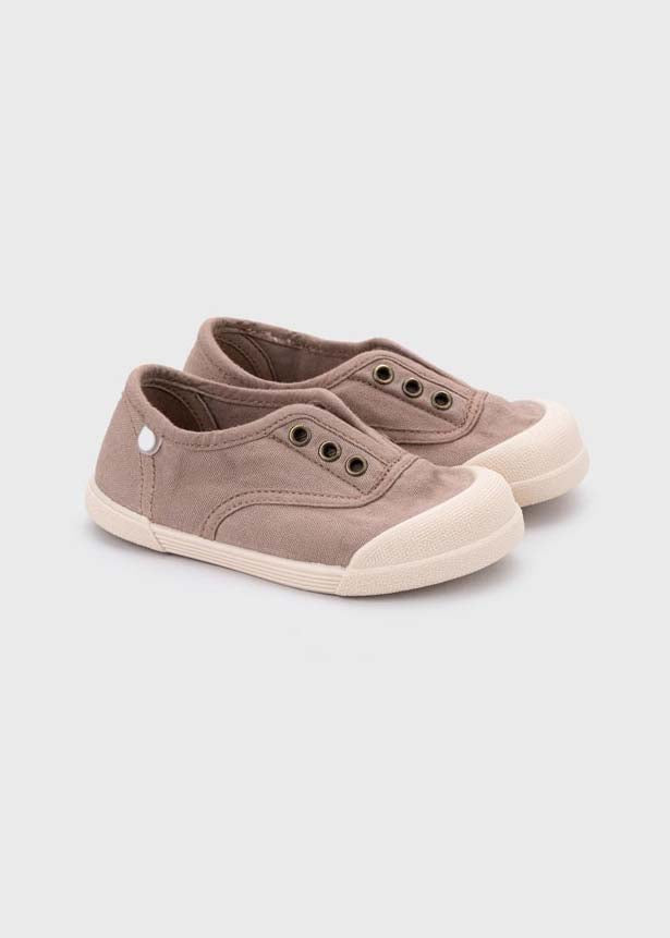 LONA LACELESS SHOE - CACAO
