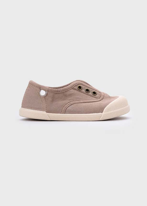 LONA LACELESS SHOE - CACAO
