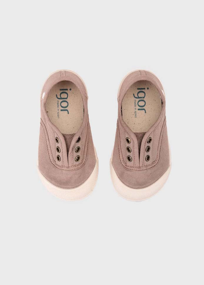 LONA LACELESS SHOE - CACAO