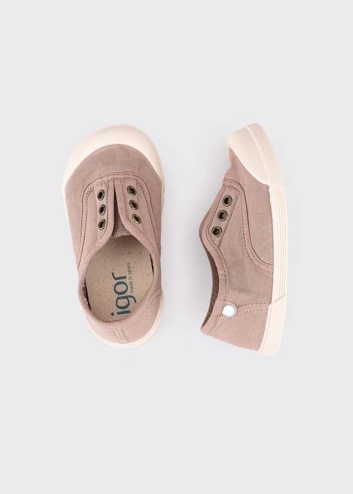 LONA LACELESS SHOE - CACAO