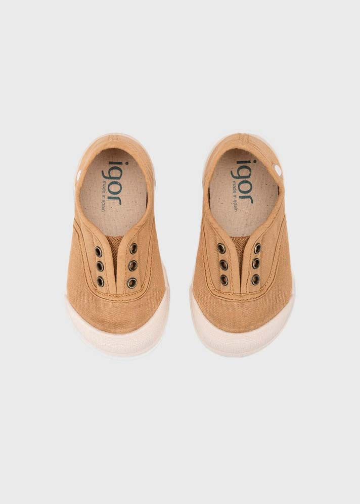LONA LACELESS SHOE - CEREAL