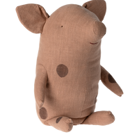 TRUFFLE PIG - BIG - VINTAGE ROSE