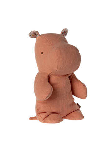 SAFARI FRIENDS - HIPPO - APRICOT - SMALL