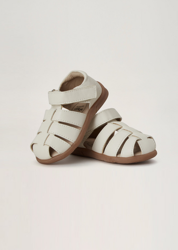 LITTLE GARDENER SANDAL - WHITE