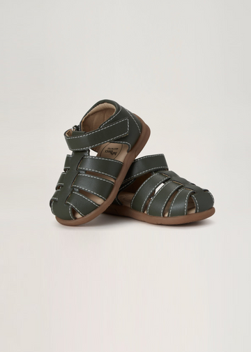 LITTLE GARDENER SANDAL - GREEN