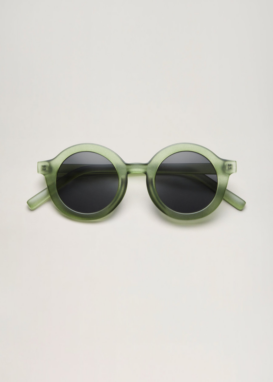 SIGNATURE ROUND SUNGLASSES - GREEN