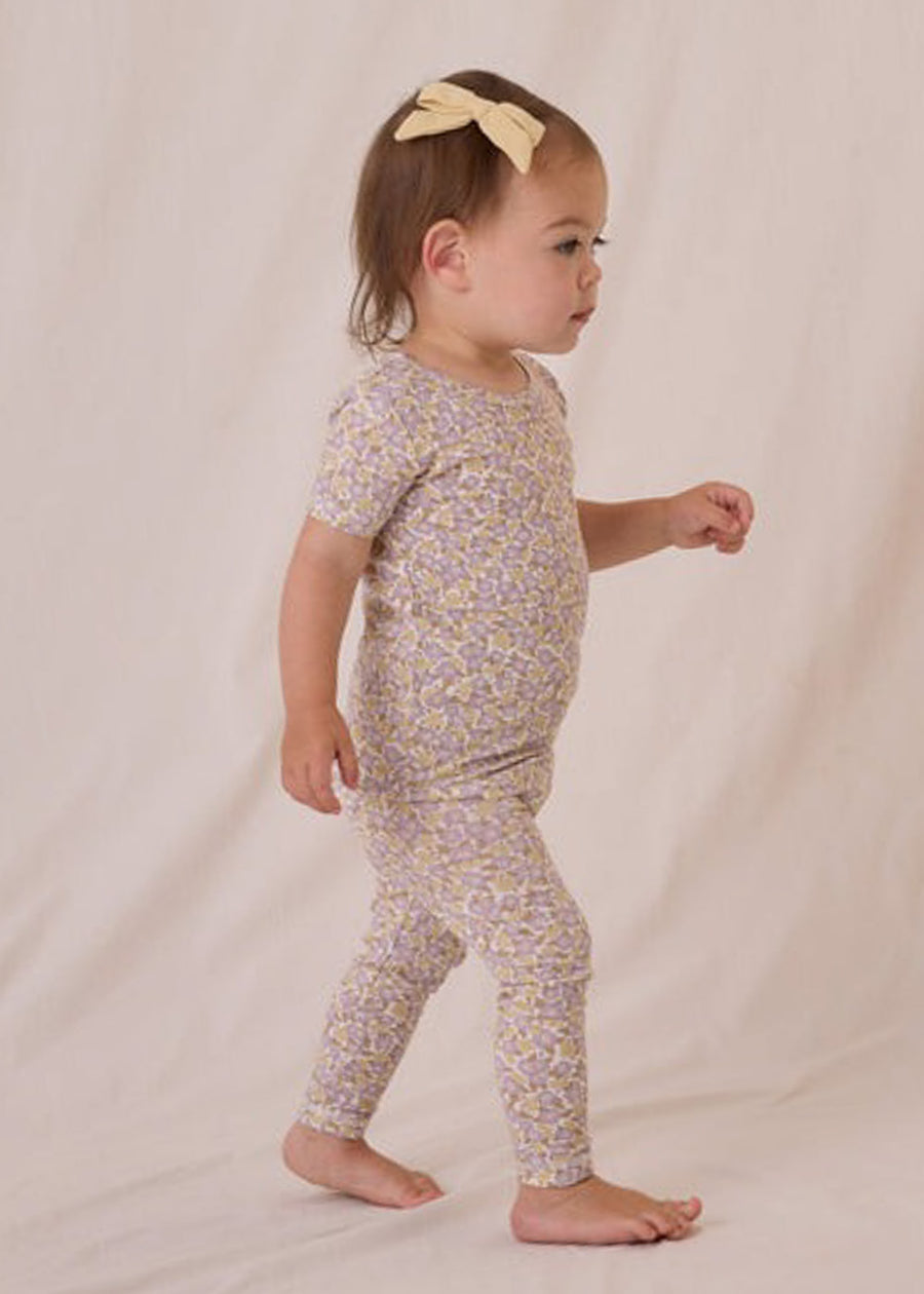 BAMBOO FLORAL PAJAMA SET