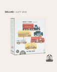 AMERICAN WOODEN CAR SET
