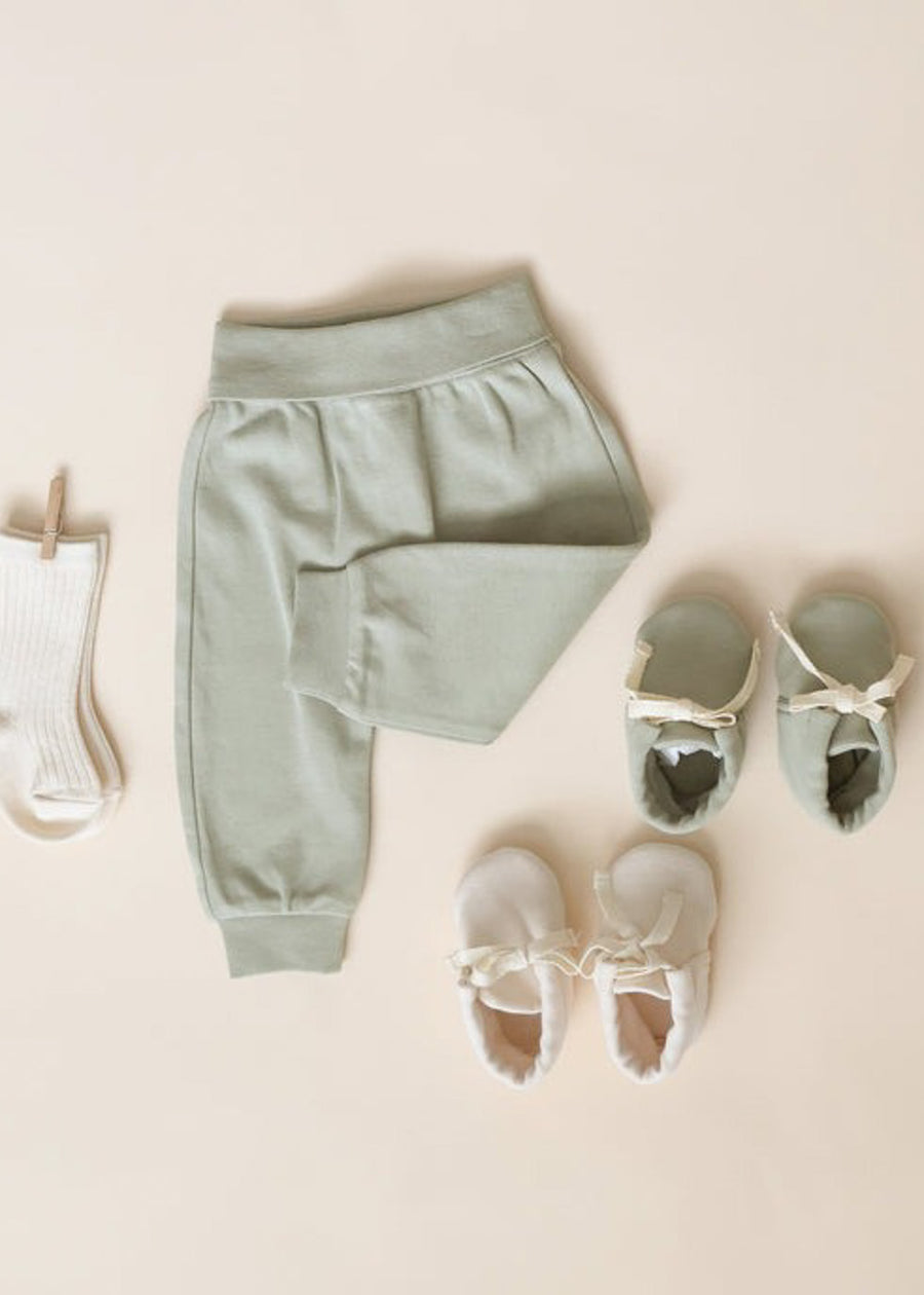 QUINCY BABY BOOTIES - NATURAL