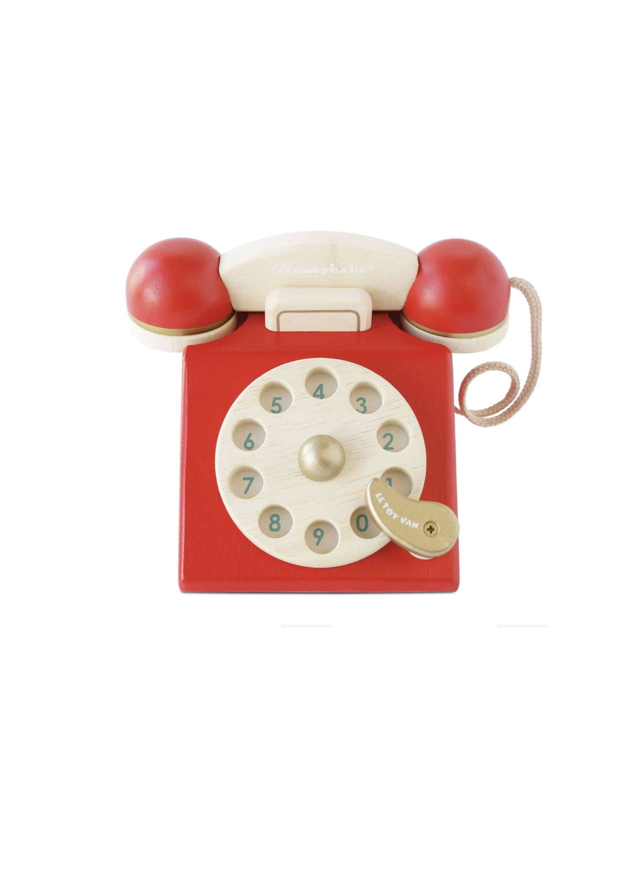 VINTAGE WOODEN PHONE