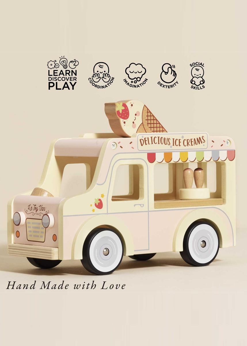 WOODEN ICE CREAM VAN
