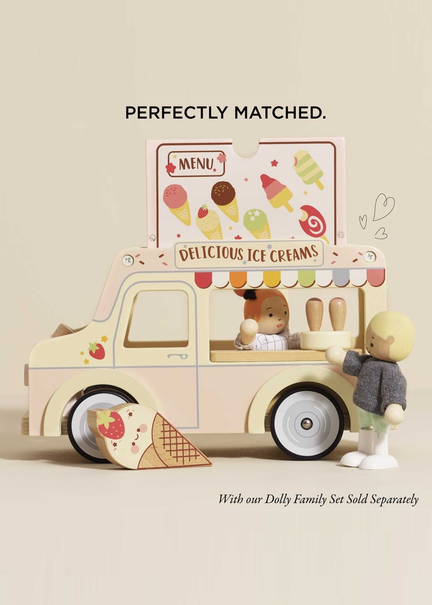 WOODEN ICE CREAM VAN