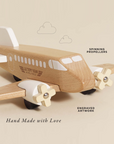 WOODEN TOY PLANE