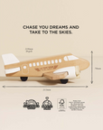 WOODEN TOY PLANE