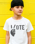 VOTE PEACE TEE - WHITE