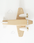 WOODEN TOY PLANE