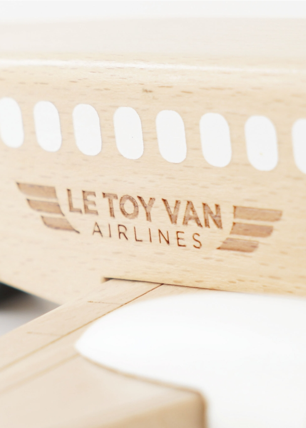 WOODEN TOY PLANE
