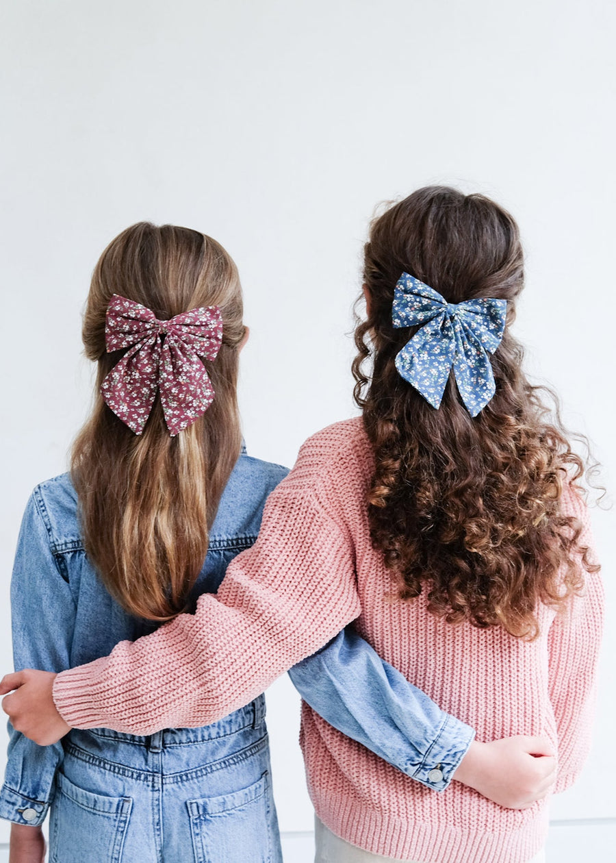 AGNES BOW PACK - BURGUNDY