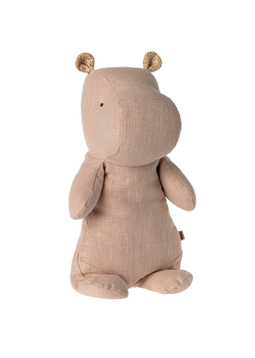 SAFARI FRIENDS  - HIPPO - MEDIUM - LIGHT ROSE