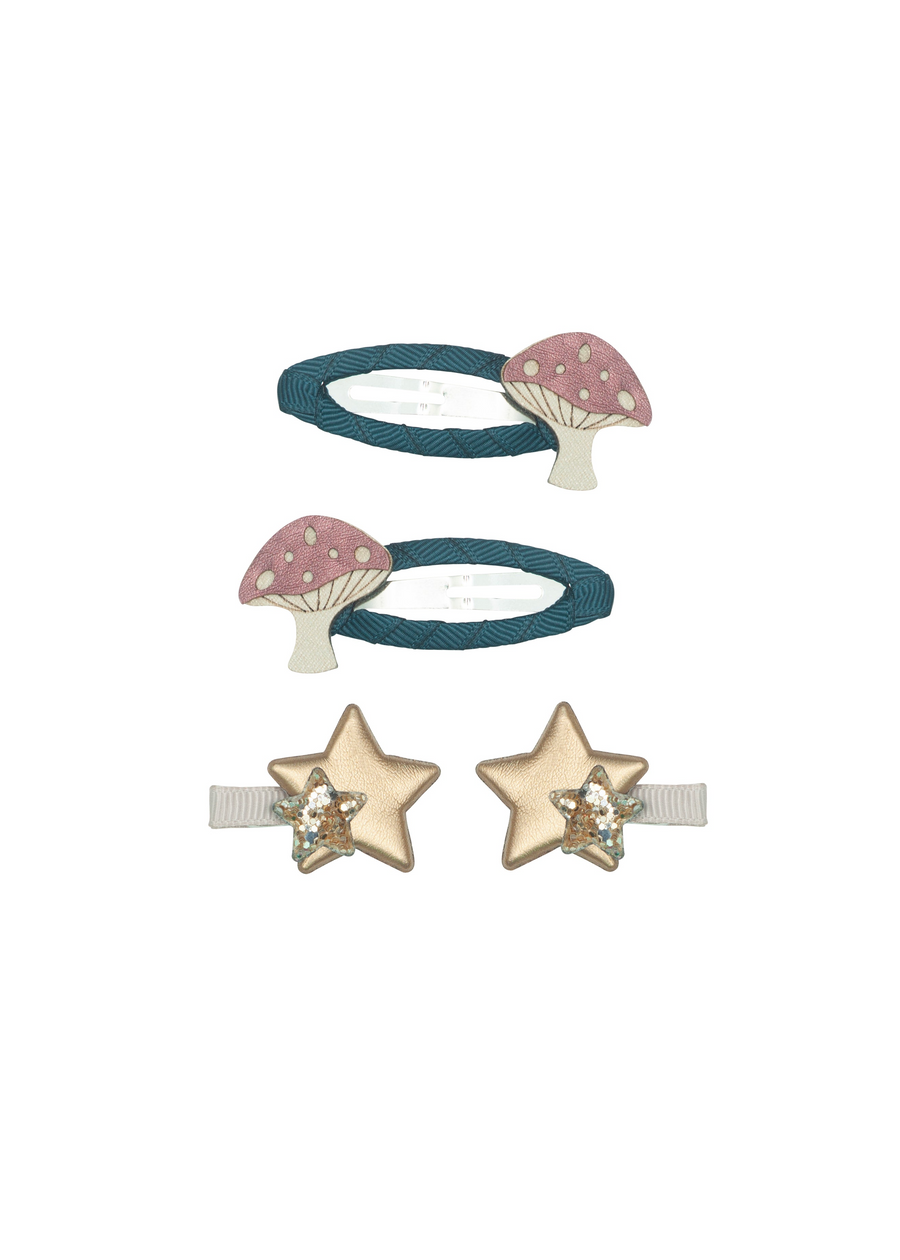 MAGIC TOADSTOOL HAIRCLIPS
