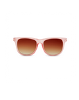 POLARIZED WAYFARER SUNGLASSES - ROSE