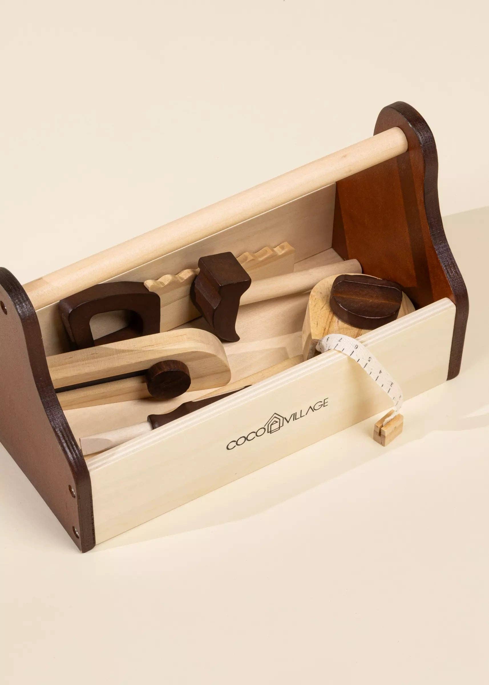 WOODEN TOOL PLAYSET