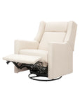 KIWI DELUXE POWER RECLINER AND SWIVEL GLIDER with Heat and Massage - PERFORMANCE IVORY BOUCLE