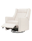 KIWI DELUXE POWER RECLINER AND SWIVEL GLIDER with Heat and Massage - Performance Cream Eco-Weave