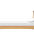 BONDI CANE TWIN BED - HONEY WITH NATURAL CANE