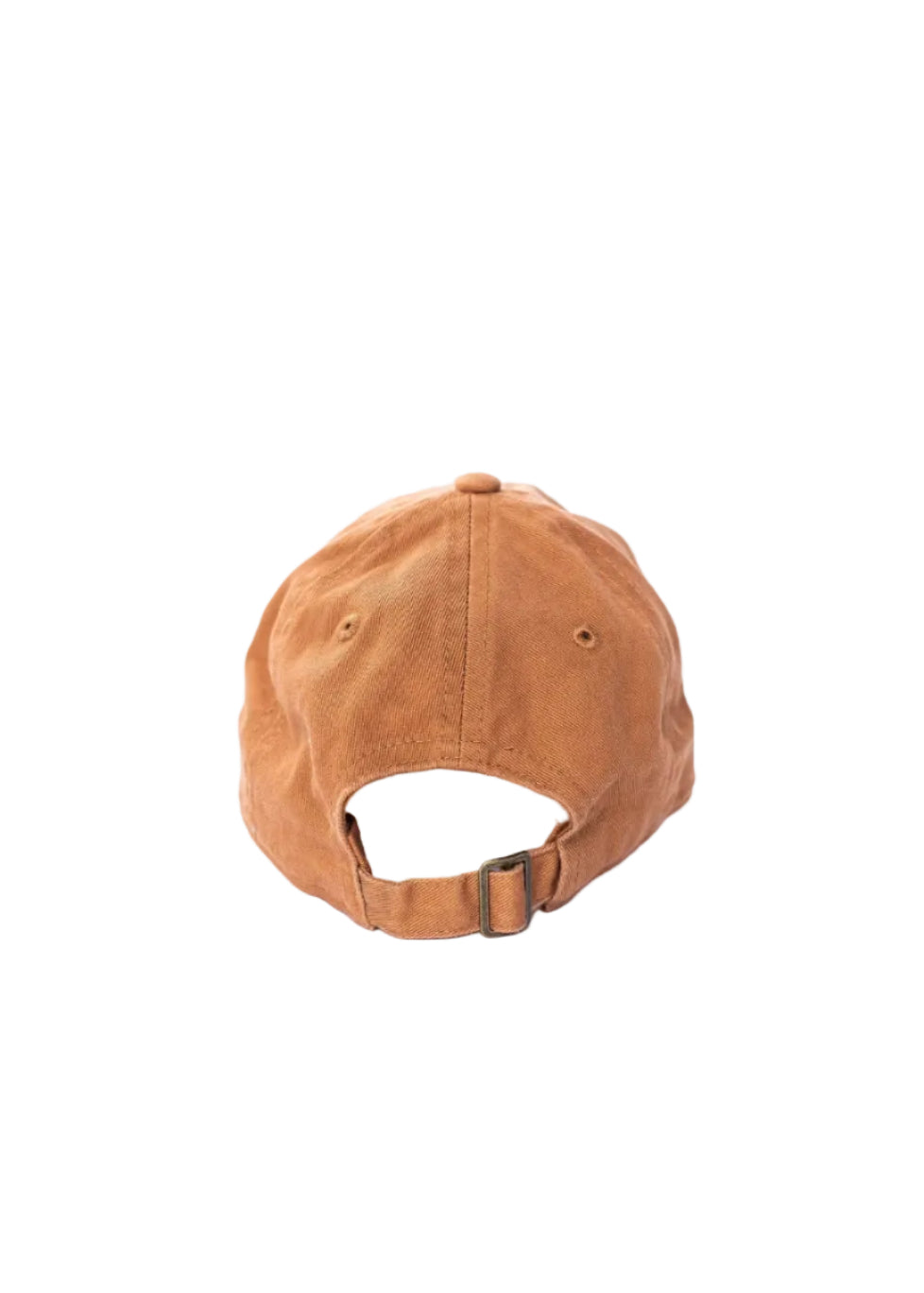 Brown baseball cap on a white background