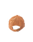 Brown baseball cap on a white background
