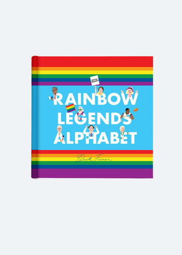 RAINBOW LEGENDS ALPHABET BOOK