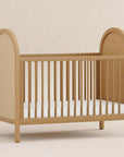 BONDI 3-IN-1 CONVERTIBLE CRIB WITH TODDER CONVERSION KIT - HONEY WITH NATURAL CANE
