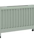 MAKI PORTABLE FOLDING CRIB WITH TODDLER BED CONVERSION KIT - LIGHT SAGE