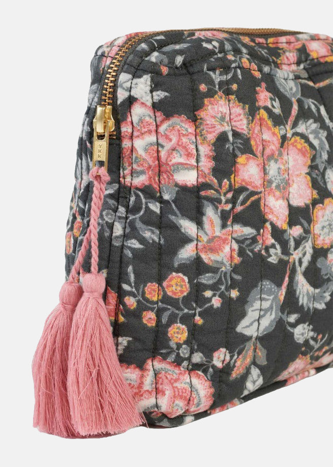 TEIKI POUCH - CHARCOAL TROPICAL LOON