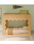 LIDO WAVE CONVERTIBLE BUNK BED - HONEY