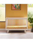 HUDSON 3-IN-1 CONVERTIBLE CRIB WITH TODDLER BED CONVERSION KIT - WASHED NATURAL
