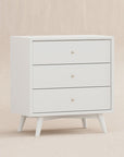 PALMA 3 DRAWER ASSEMBLED DRESSER - WHITE
