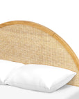 BONDI CANE FULL BED - HONEY WITH NATURAL CANE