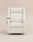 KIWI DELUXE POWER RECLINER AND SWIVEL GLIDER with Heat and Massage - PERFORMANCE IVORY BOUCLE